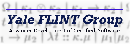 Yale FLINT Group: Advanced Development of Certified Software